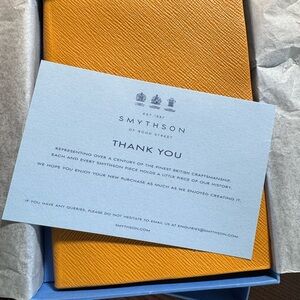Smythson Soho Panama Notebook -unlined